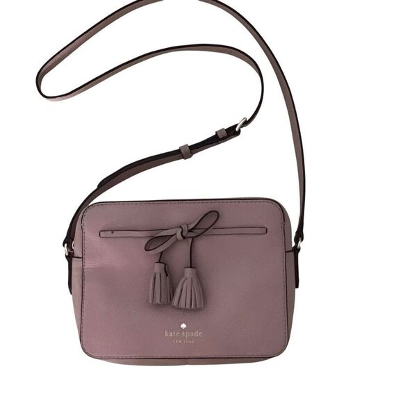 Kate Spade Pebbled Grain Leather Pale Pink Crossbody Bag - Picture 12 of 12